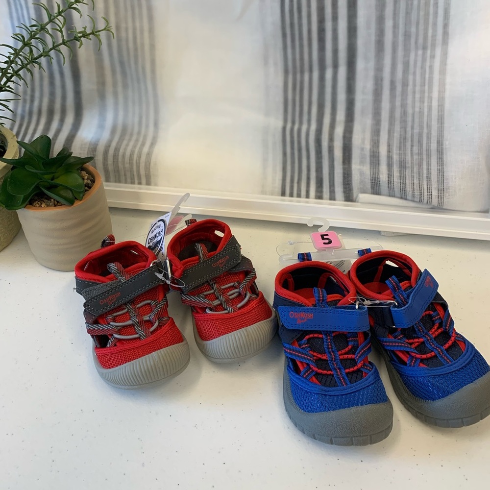 NWT Kids OshKosh shoes size 5 $16 #12